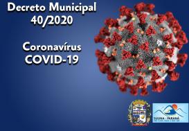 Decreto Municipal 40/2020 - COVID-19