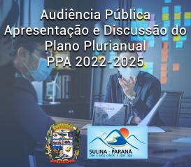 Audiência Pública - PPA 2022-2025