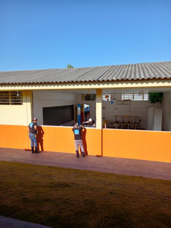 Melhorias na Escola Municipal Arnaldo Busato