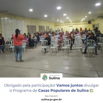 Programa de Casas Populares 