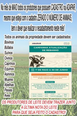 Atualização de Rebanho