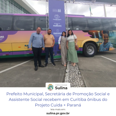 Sulina Recebe o Ônibus do Projeto 