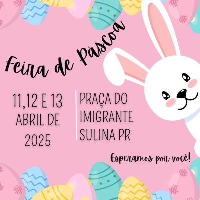Regulamento e Inscrições Feira de Páscoa 2025