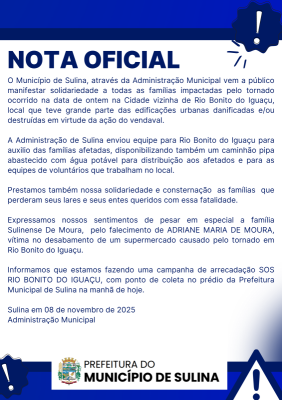Nota Oficial 