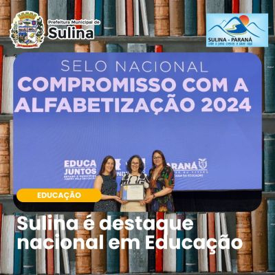Sulina é destaque nacional em Educação