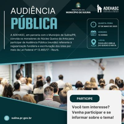 Audiência Pública 