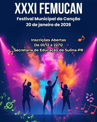 Inscrições XXXI FEMUCAN