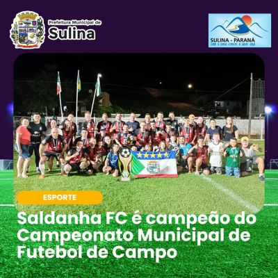 Final Campeonato Municipal de Futebol de Campo 