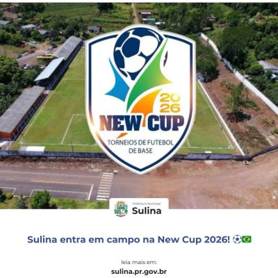 Sulina entra em campo na New Cup 2026