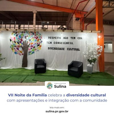 7ª Noite da Família celebra a diversidade cultural com apresentações e integração da comunidade