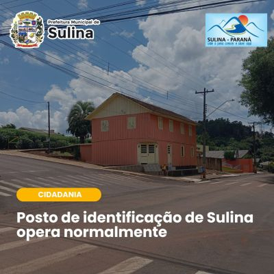 Posto de Identificação Inicia o Atendimento 