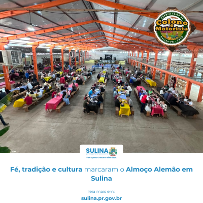 Fé, tradição e cultura marcaram o Almoço Alemão em Sulina