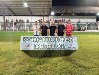 Taça Iguaçu Cresol: Chopinzinho x Dois Vizinhos 