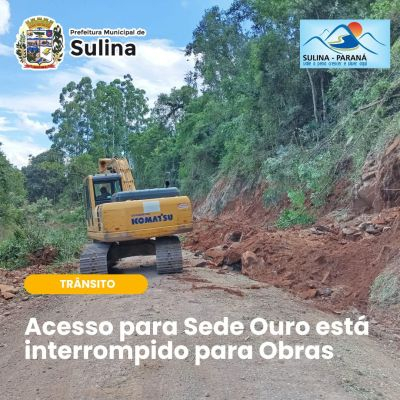 Acesso a Sede Ouro Interrompido 